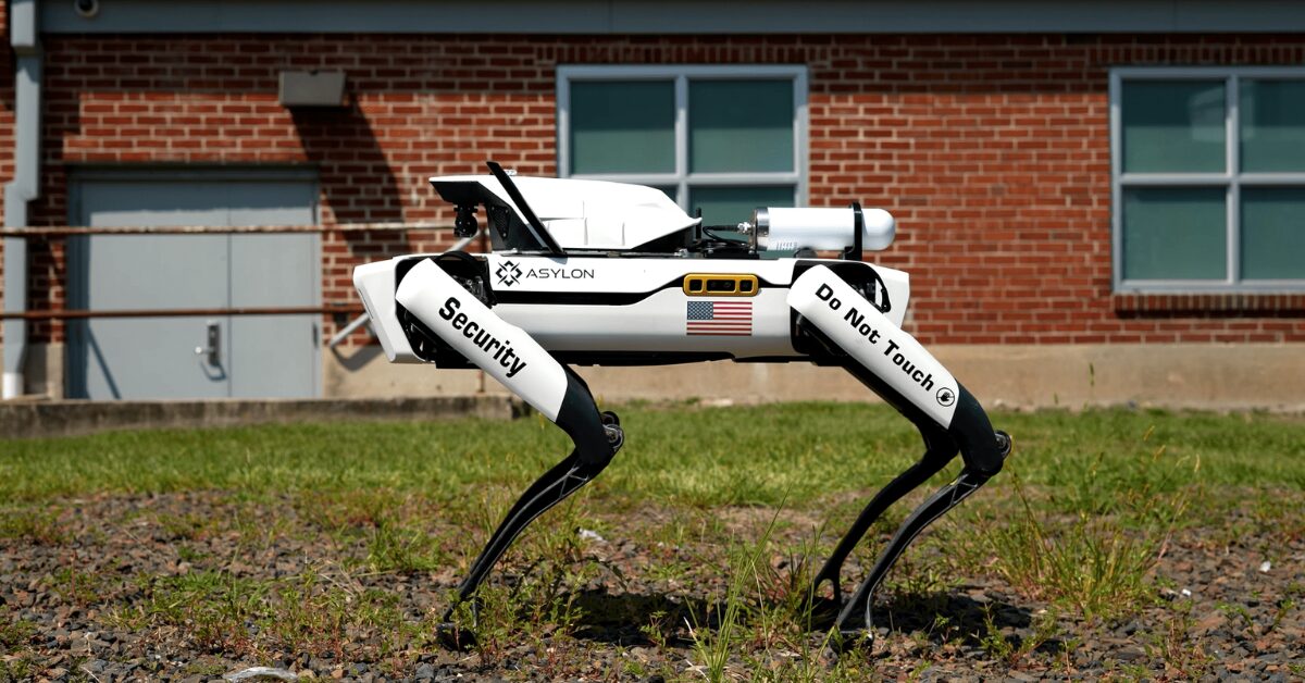 DRONEDOG SECURITY ROBOT