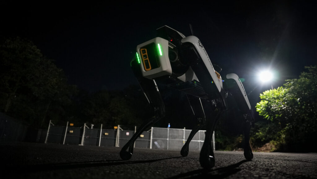DRONEDOG SECURITY ROBOT
