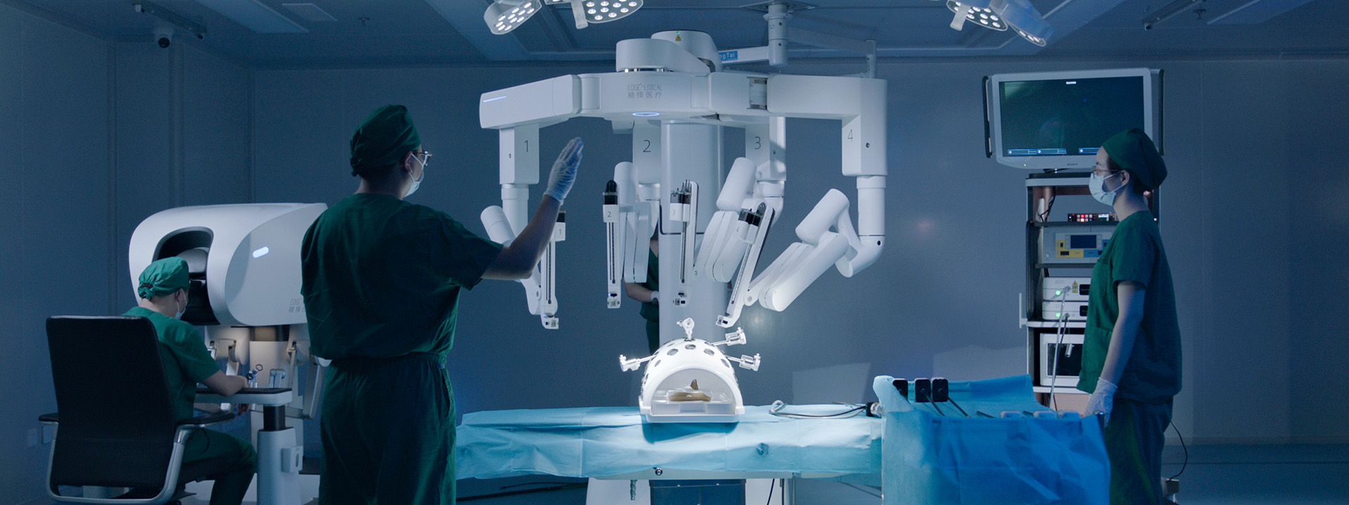 Edge Multi-Port Endoscopic Surgical Robot