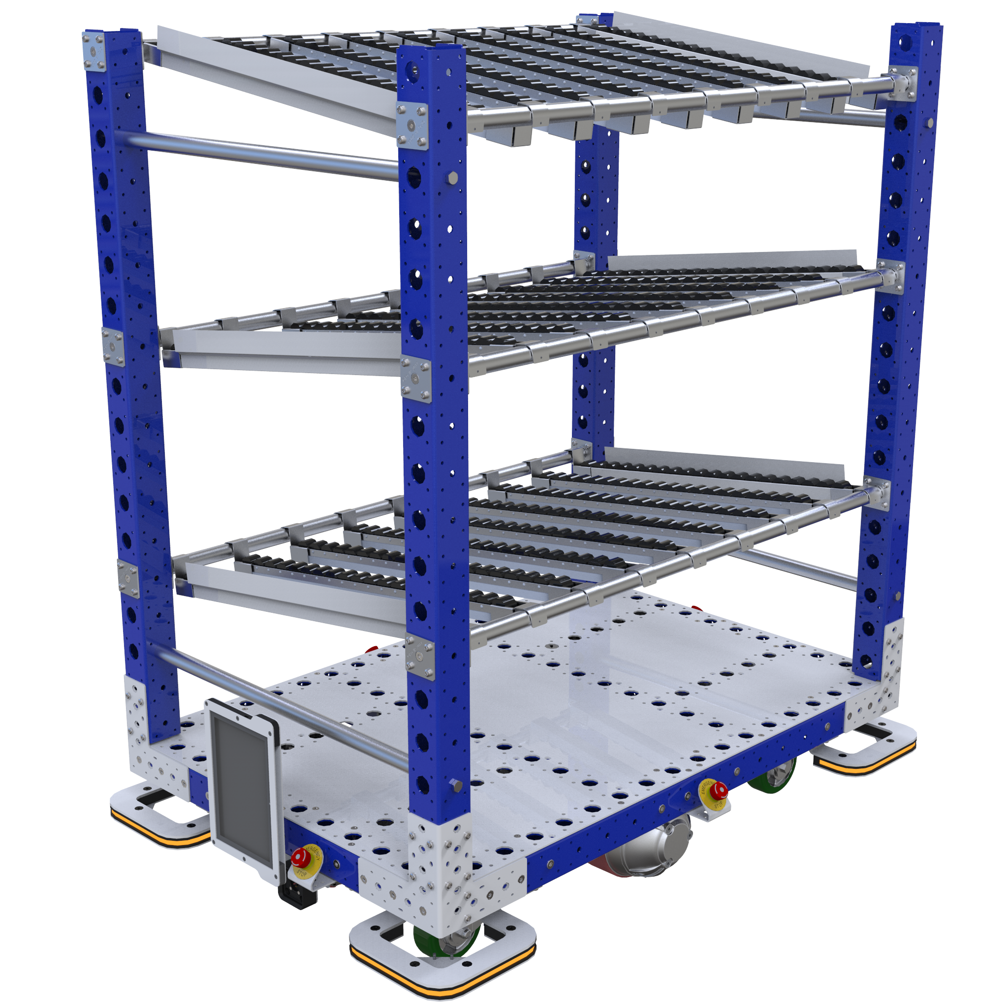 FlexQube Flow Rack AGV
