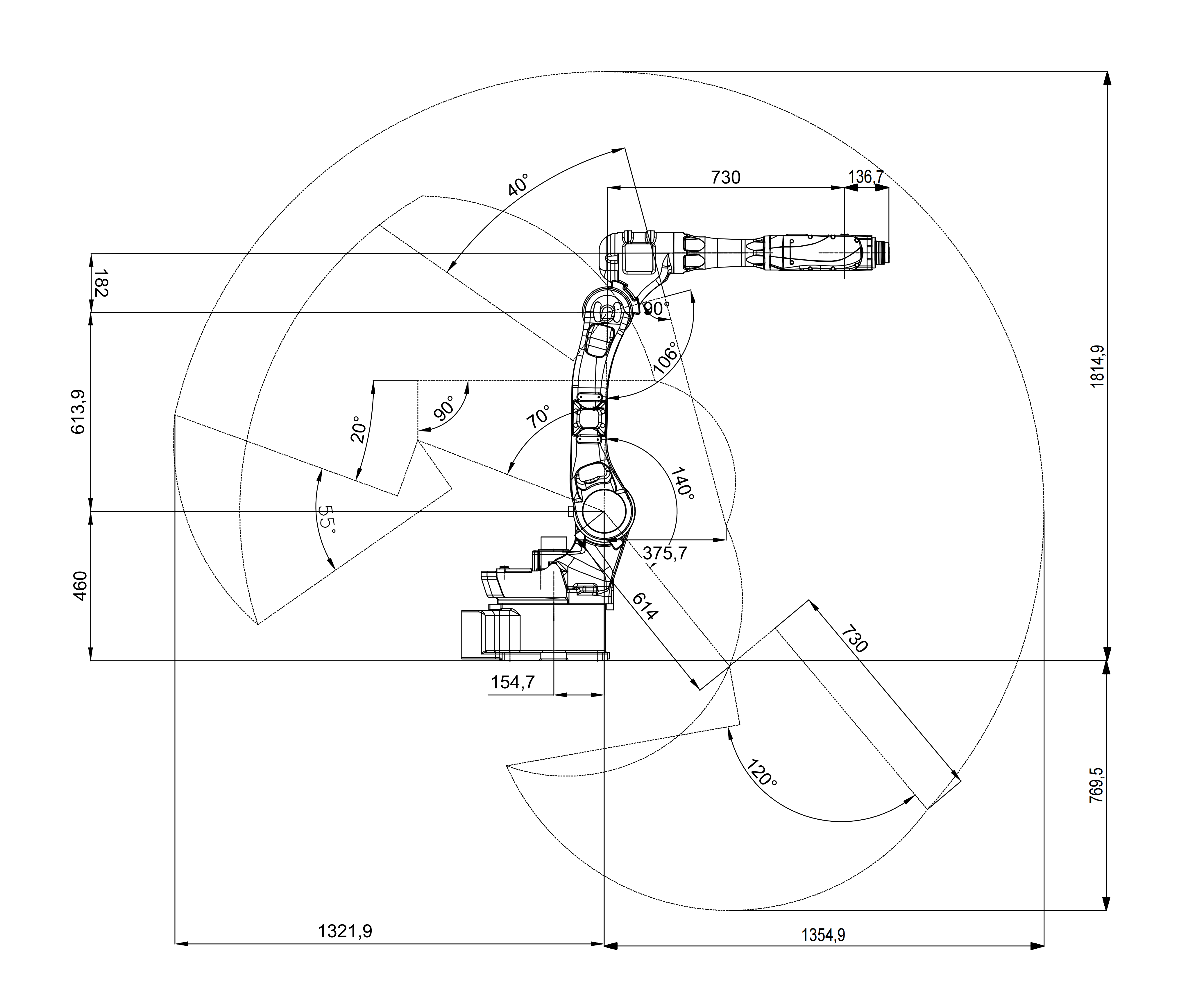 Universal robot KW1012B-1550