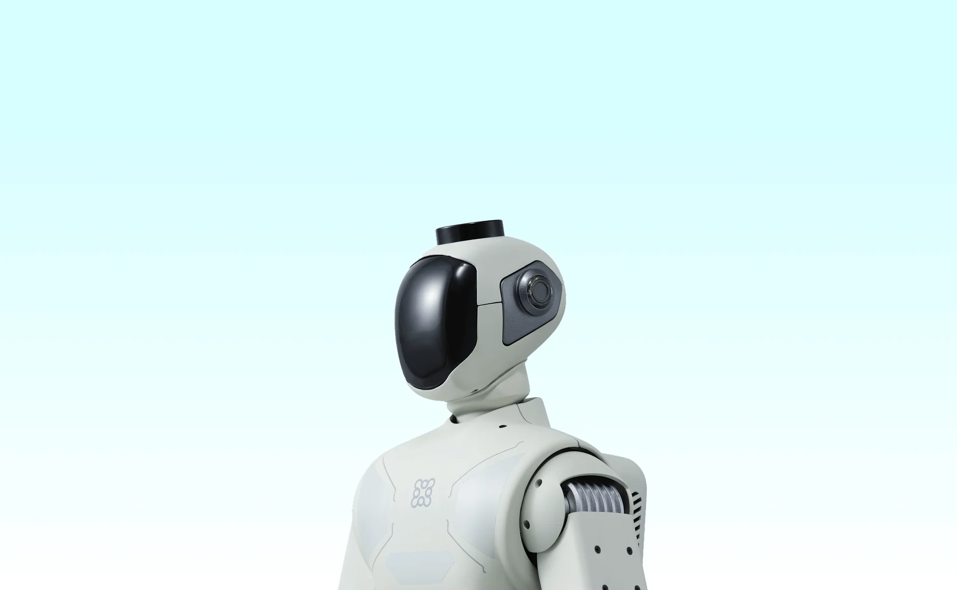 Zeroth M1 head and torso detail