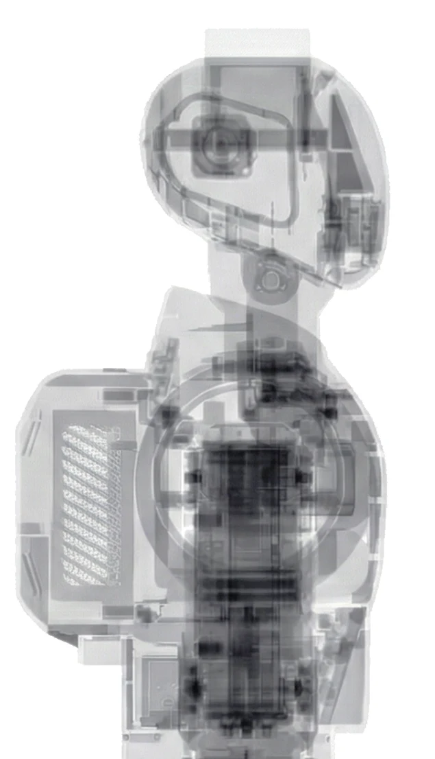 Zeroth M1 internal structure, side view