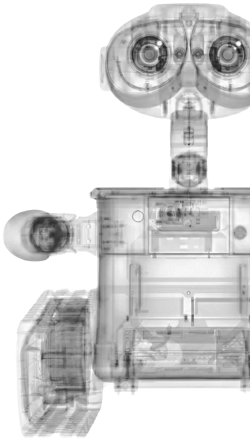 Zeroth W1 internal structure, front view