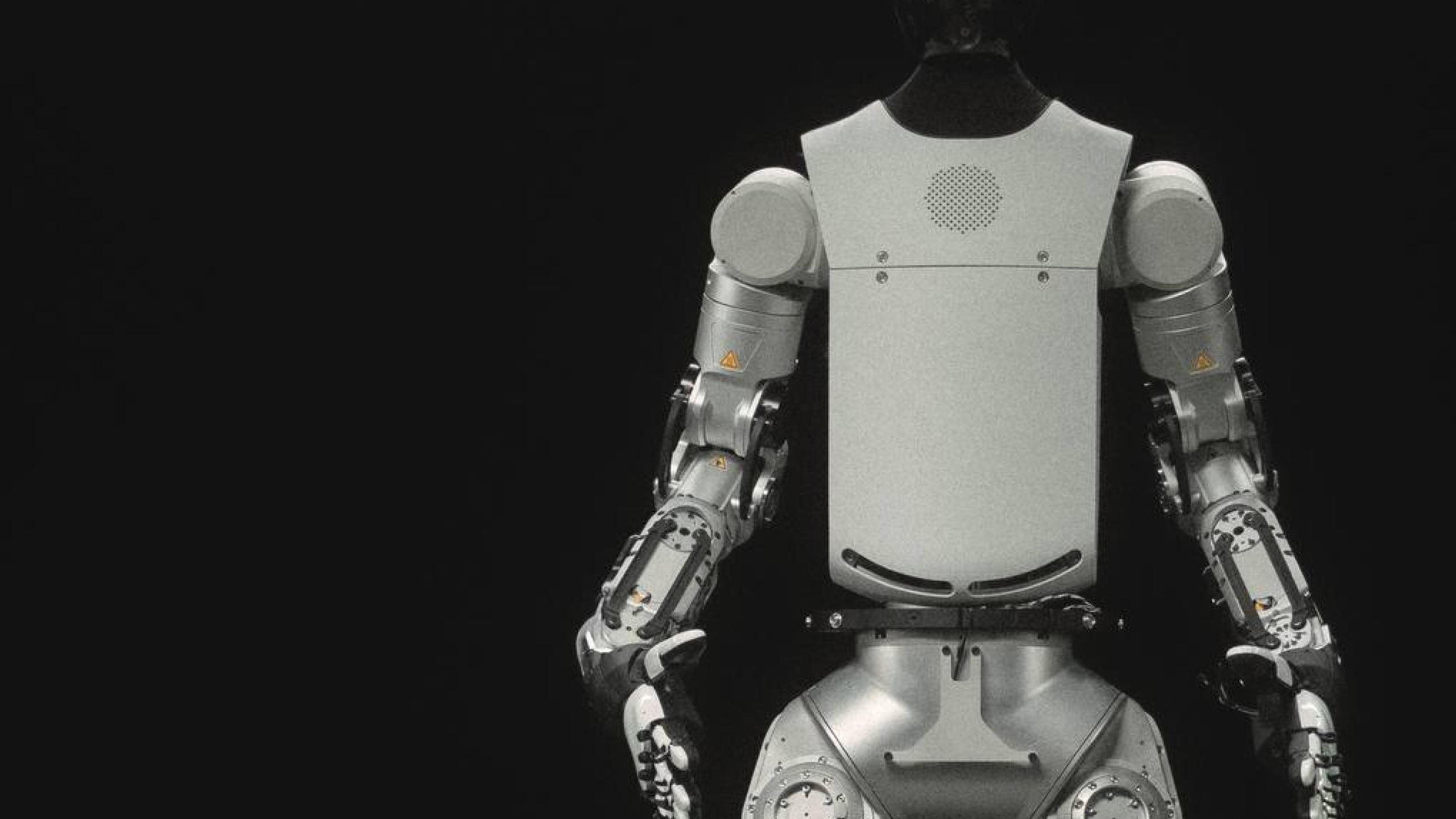 Alpha Bipedal, rear view