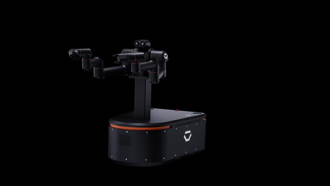 Bolt, dual arm on a stationary base