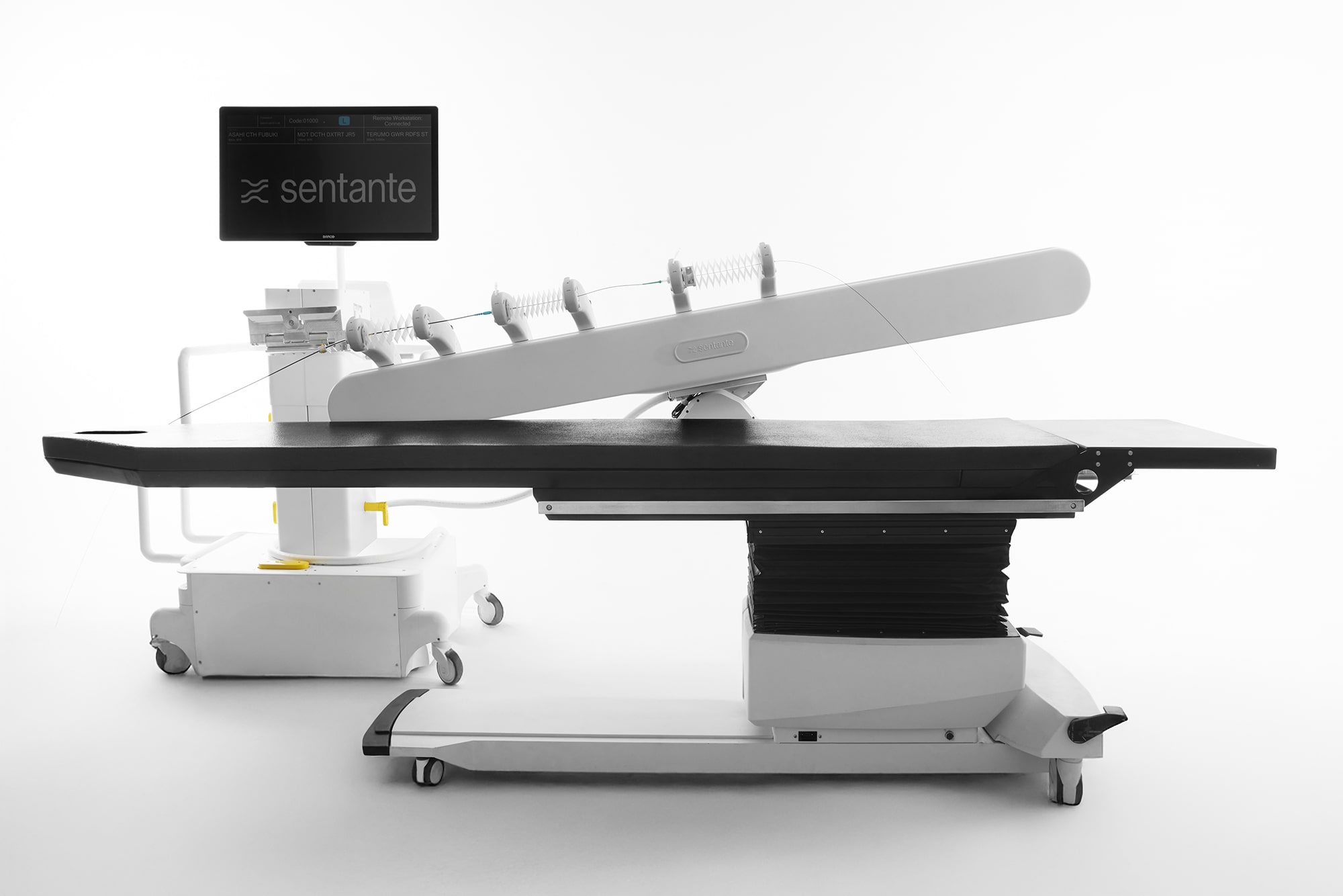 Sentante robotic bedside unit with cart