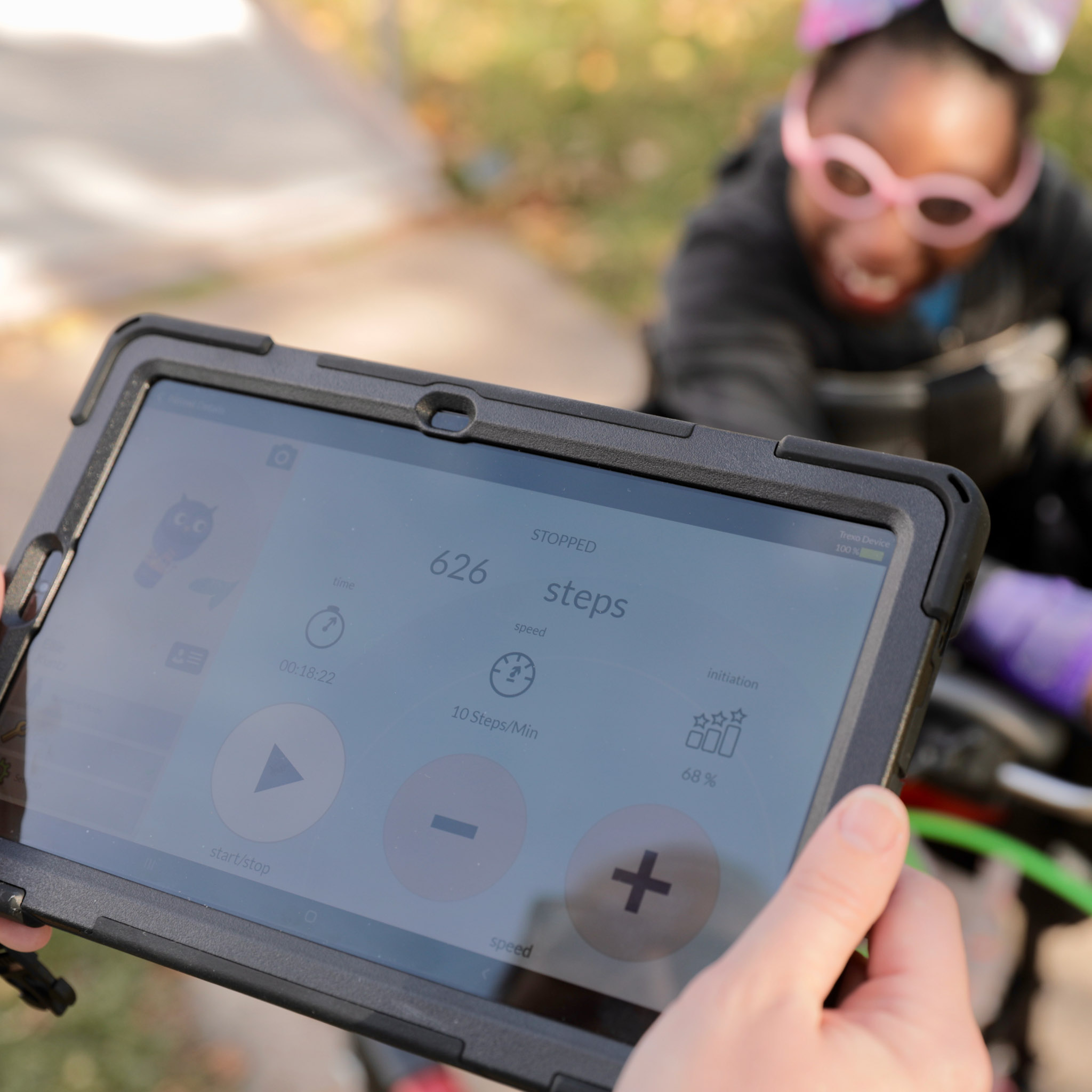 Trexo tablet app
