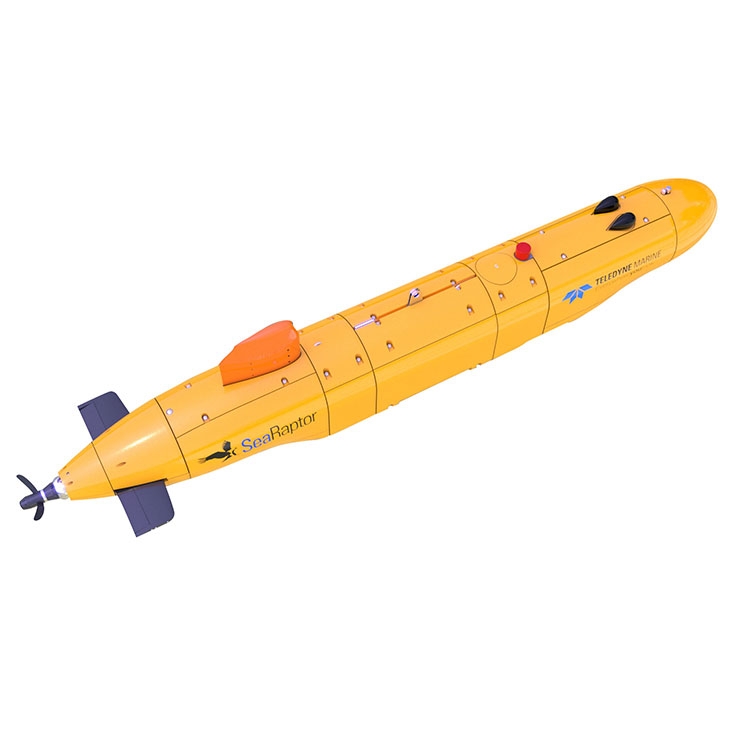 SeaRaptorAUV Top View