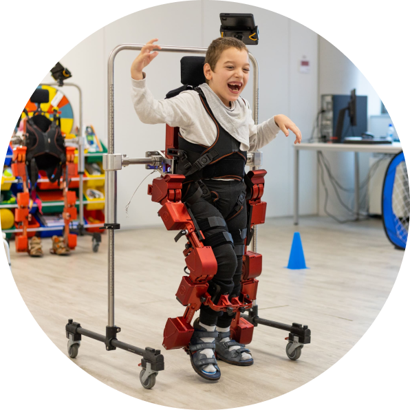Child walking in ATLAS 2030