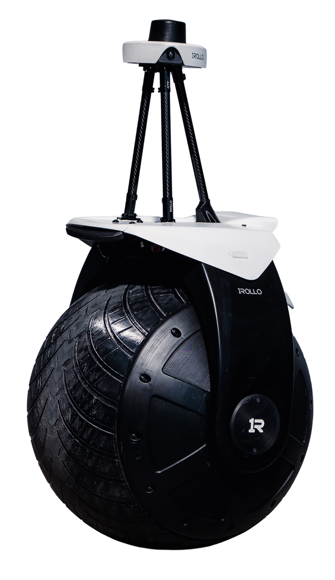 1ROLLO side view showing the single wheel