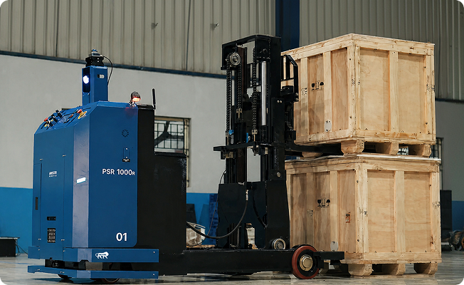 PSR 1000R stacking crates