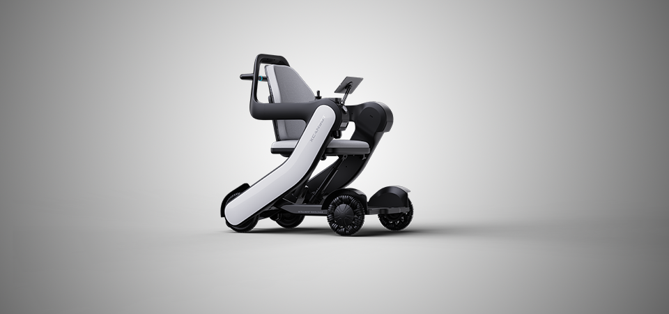Xcan Wheelchair bot, front view