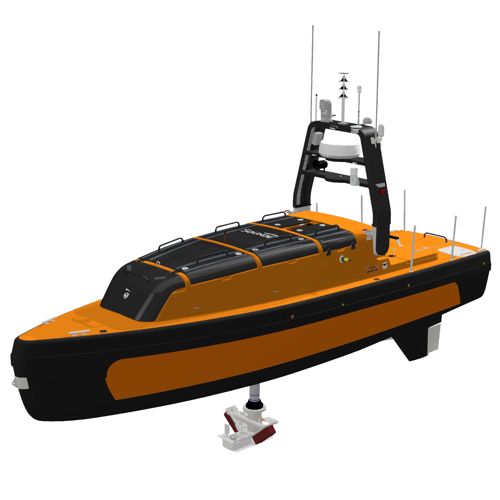 Sounder USV with gondola