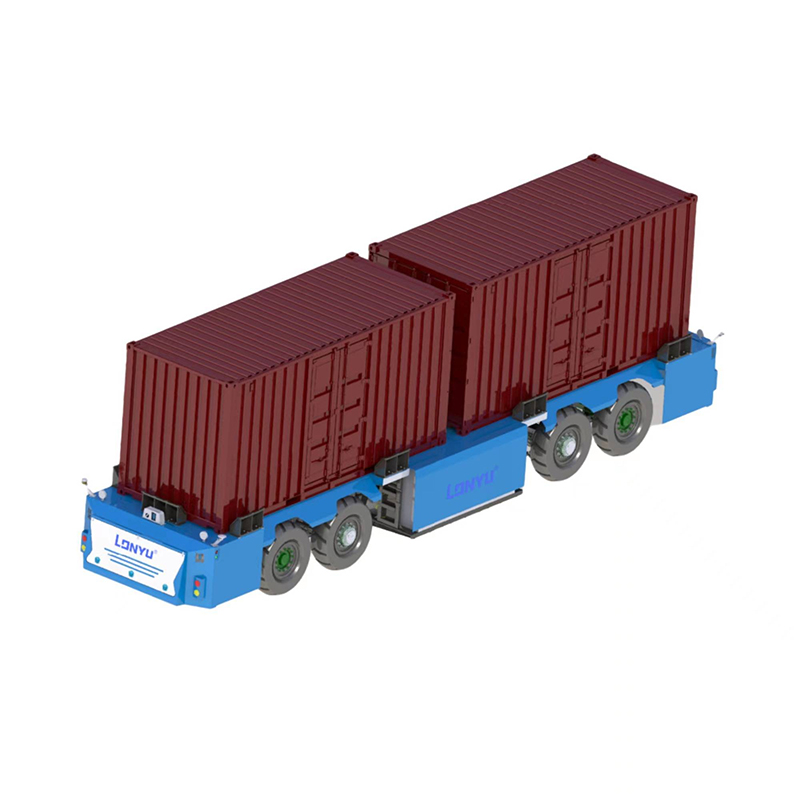 80 t Range-extended Heavy Duty Unmanned AGV robot