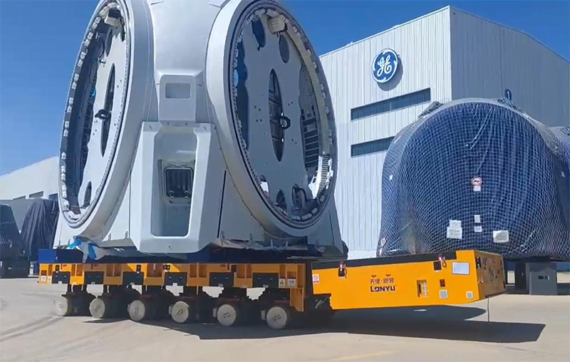 200 t Wind-turbine Component Transfer Cart 24111A - Lonyu AGV