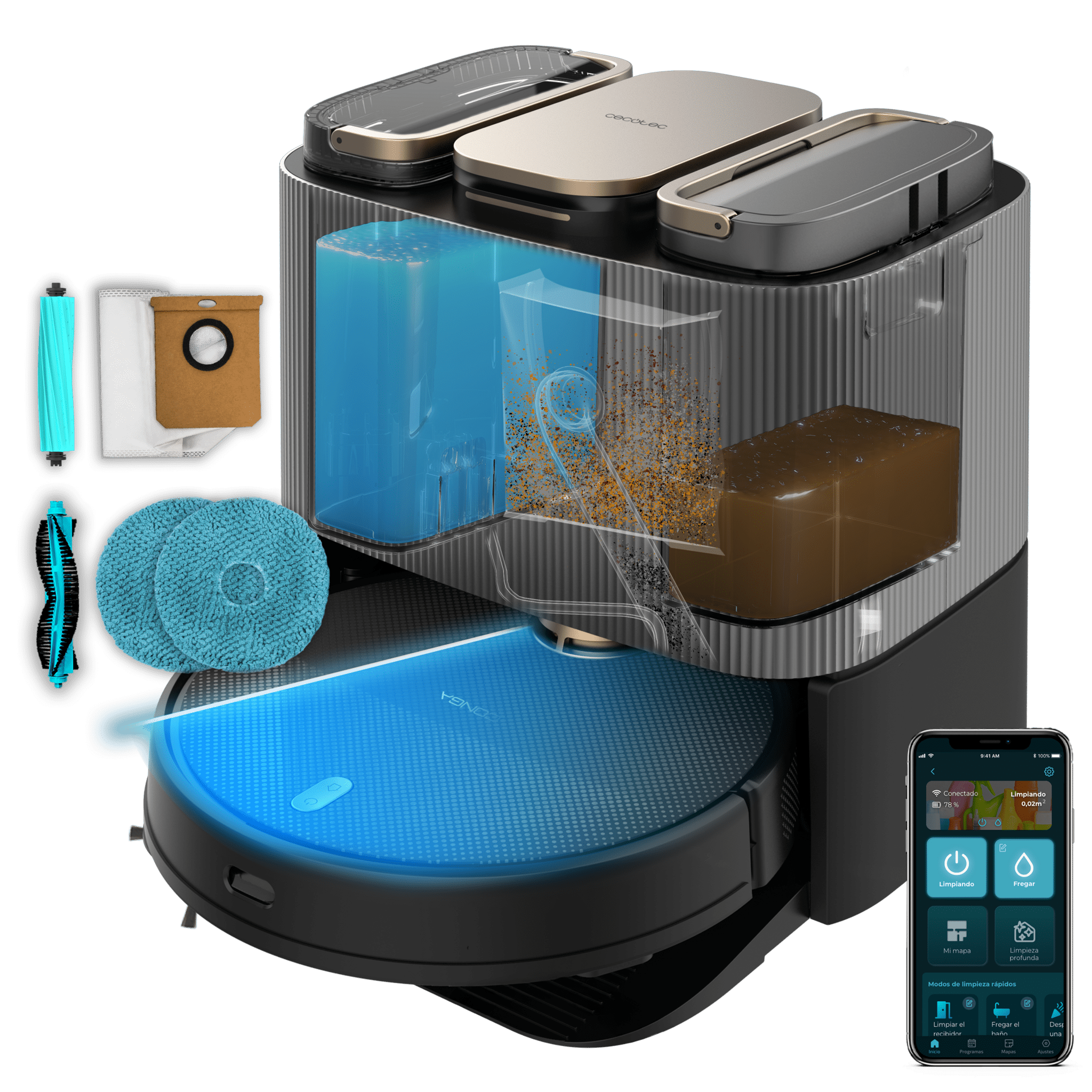 Conga 13090 Spin Evolution Home&Wash robot