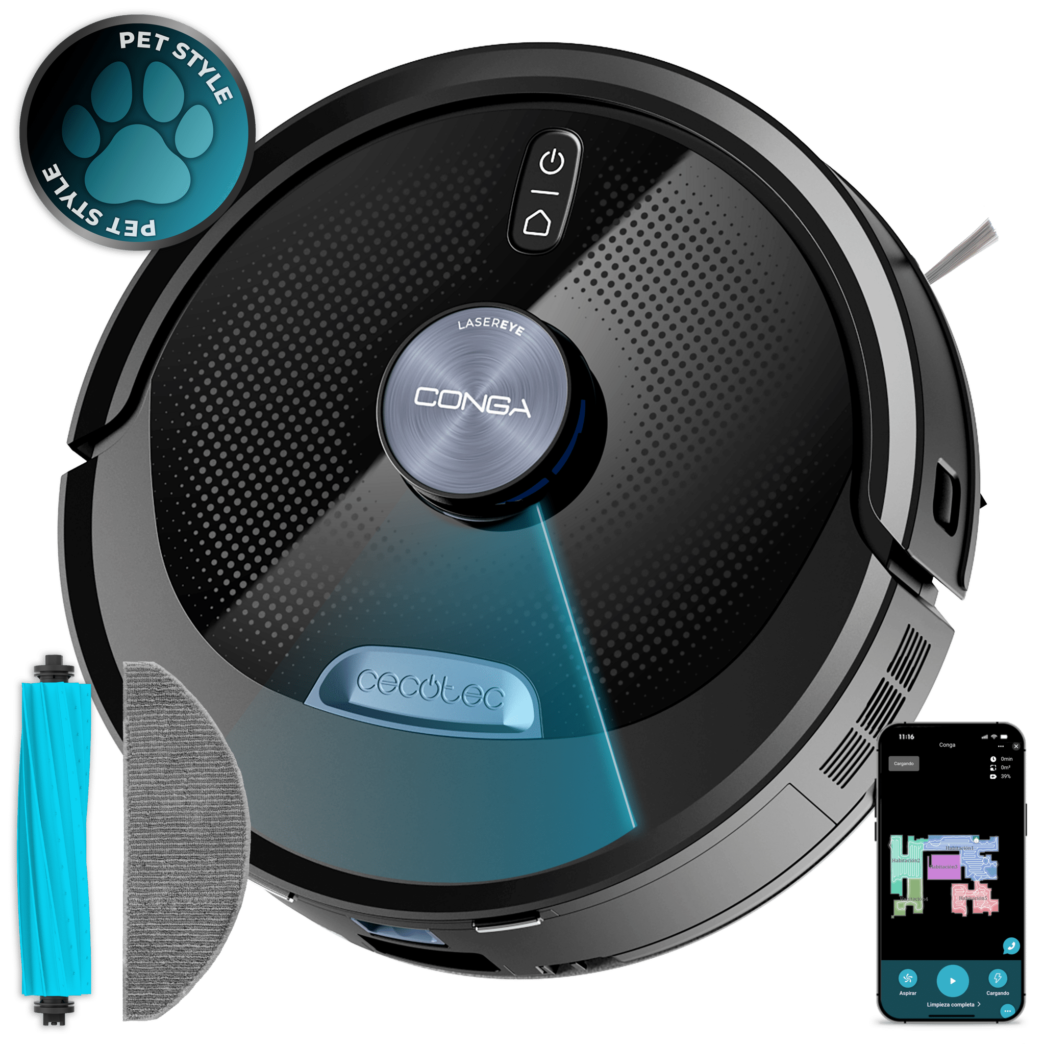 Conga M80 Dark robot