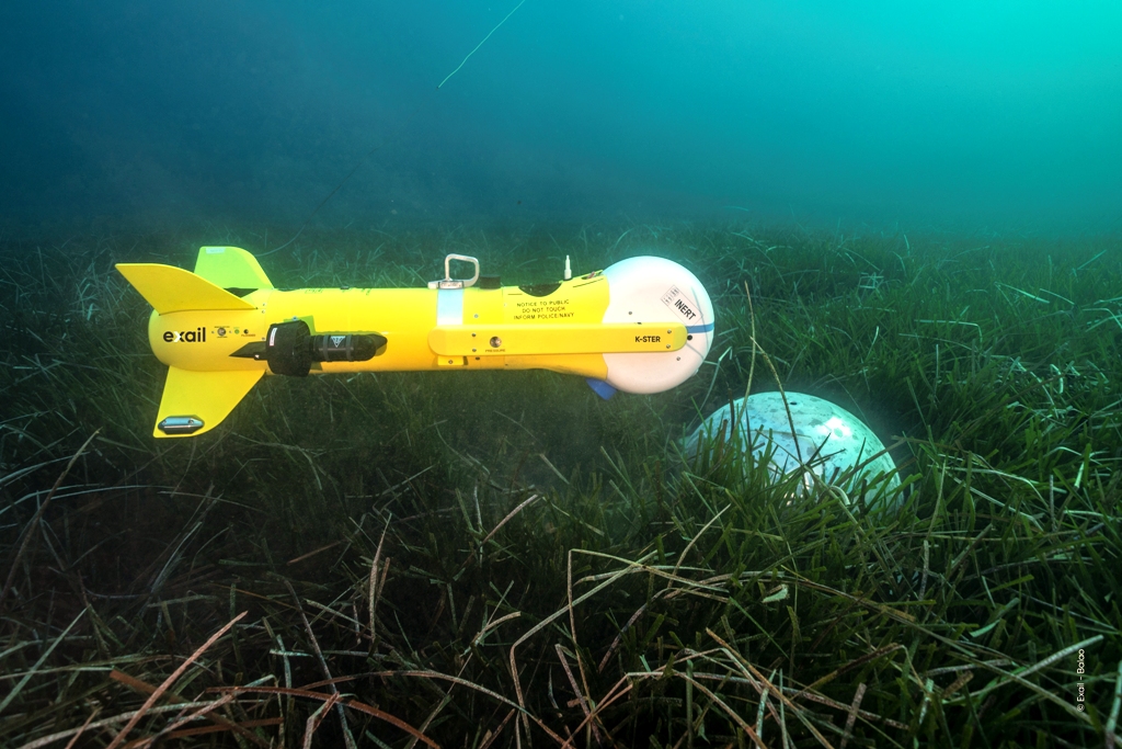 K-STER Mine Disposal Robot