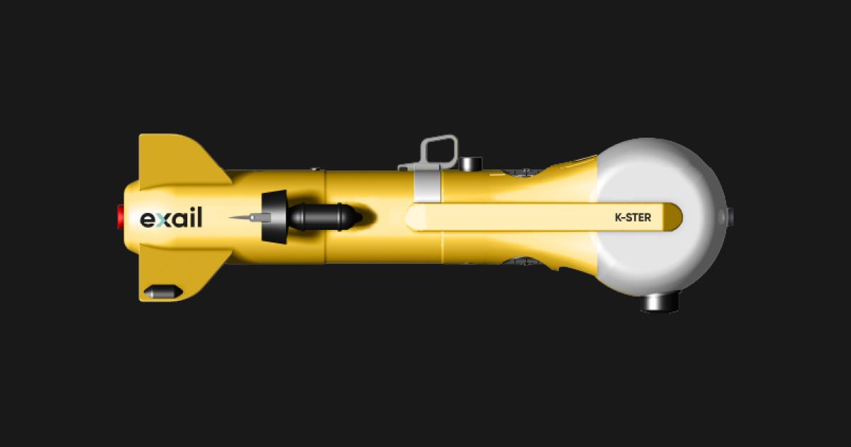 K-STER Mine Disposal Robot robot