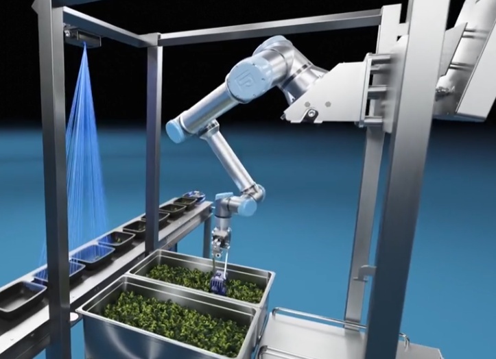 AI Food Assembly Robot robot
