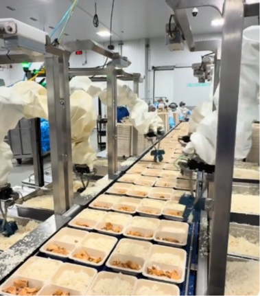 AI Food Assembly Robot