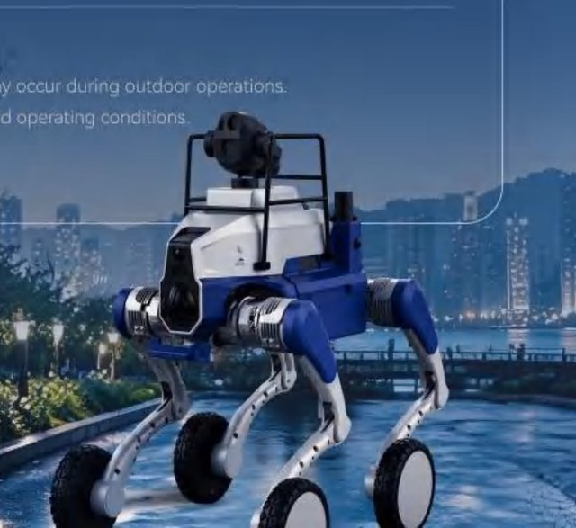 WUBA Q5 Lightweight Patrol Robot Dog