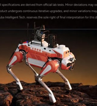 WUBA Emergency Detection & Reconnaissance Robot Dog