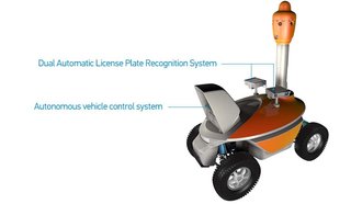 Mobile ALPR Robot