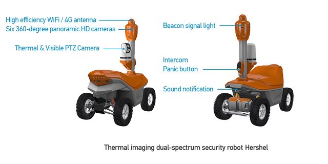 S5 Thermal Security Robot