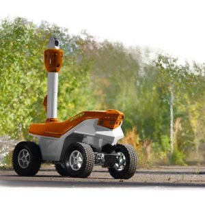 Solar Powered Security Robot