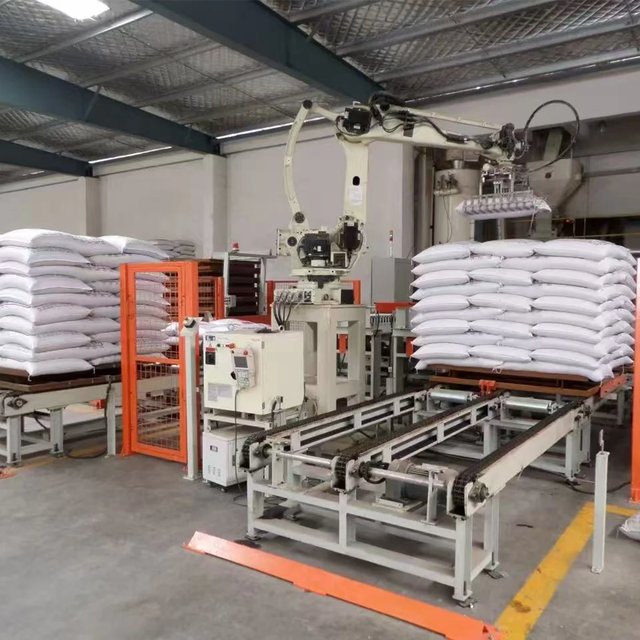 Auto Robot Bag Palletizer