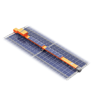 WLS-8DR-XMGS Fixed PV Panel Cleaning Robot