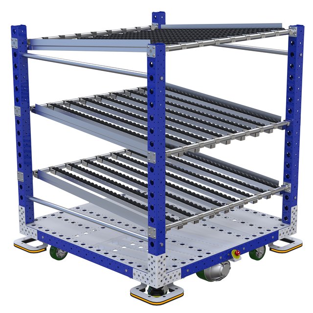 FlexQube Flow Rack AGV