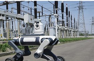 CETC Wheel-Legged Security Inspection Robot